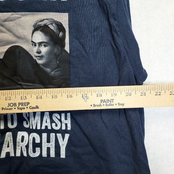 Get in Loser Smash the Patriarchy T-Shirt Women's Sz L Feminist Equality Graphic - Picture 9 of 9